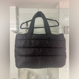 TNA Super Puff Tote, Black